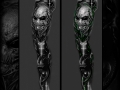 Concept ''Tattoo Leg Project'' (Digital Artwork by Israel White (Mr.White Tattoos) B&G vs Color
