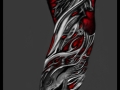 Concept ''Tattoo Sleeve Project'' (Digital Artwork by Israel White (Mr.White Tattoos)