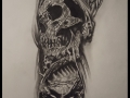 Tattoo Design for a massive Cover up (Mr.White Tattoos)