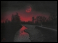 ''BloodMoon III'  (Red Pastel on Black Paper -150gr-21x29,7cm)