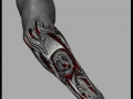 Concept ''Forearm Tattoo Project'' (Digital Artwork by Israel White (Mr.White Tattoos)
