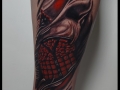 'Red Light District' Custom Tattoo by Israel White (Mr.White Tattoos)