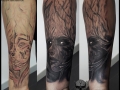 FreeHand Custom Tattoo by Israel White (Mr.White Tattoos)